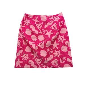 Lilly Pulitzer Smooth Sailing Vintage Skirt Size 0